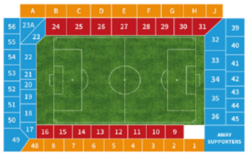 Tottenham Stadionplan Tottenham Stadionplan