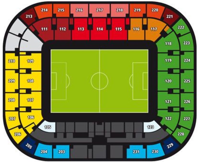 Stadionplan Juve Salva Stadionplan Juve Salva