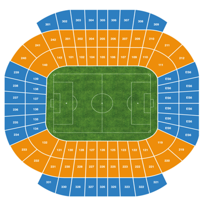 Manchester City Stadionplan