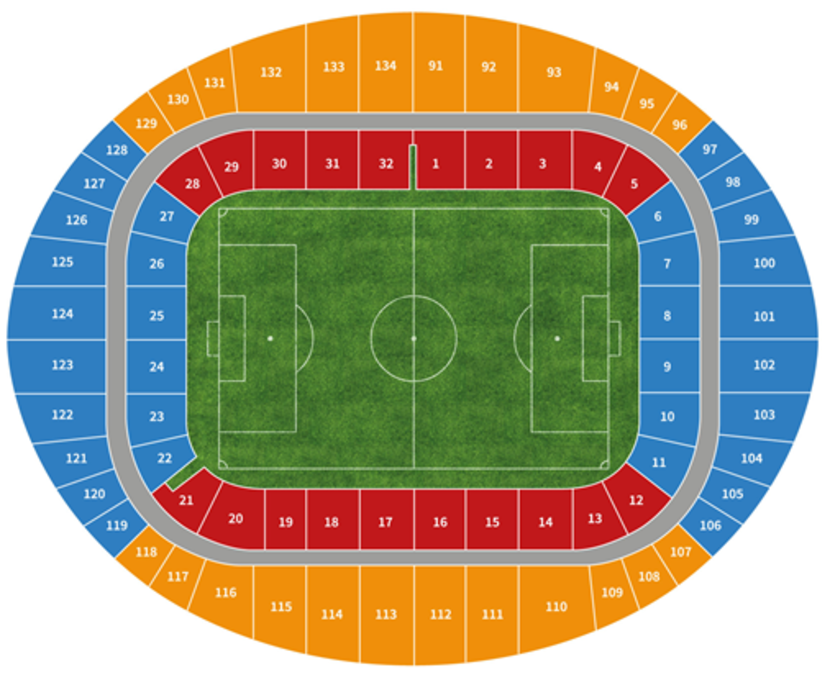 Arsenal Stadionplan Arsenal Stadionplan