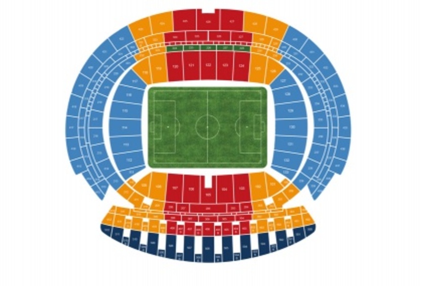 Atletico Madrid Stadionplan